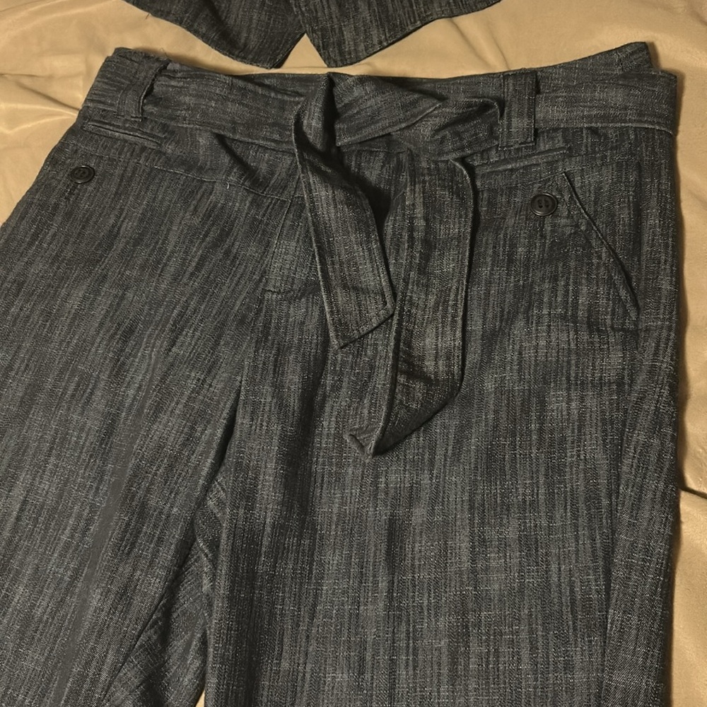 Matching two piece jeans suit - Picture 2 of 7